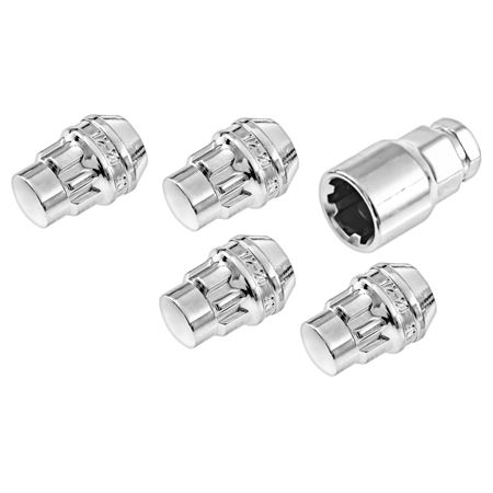 Locking Wheel Nut Set 3/8 UNF (4 piece) - MLN007 - Trilock